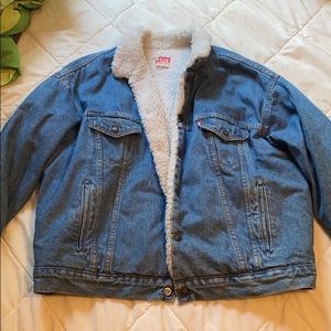 Vintage Levi’s Sherpa Jean Jacket